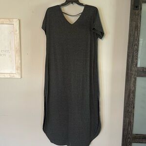 Grey Maxi Dress Size XXL